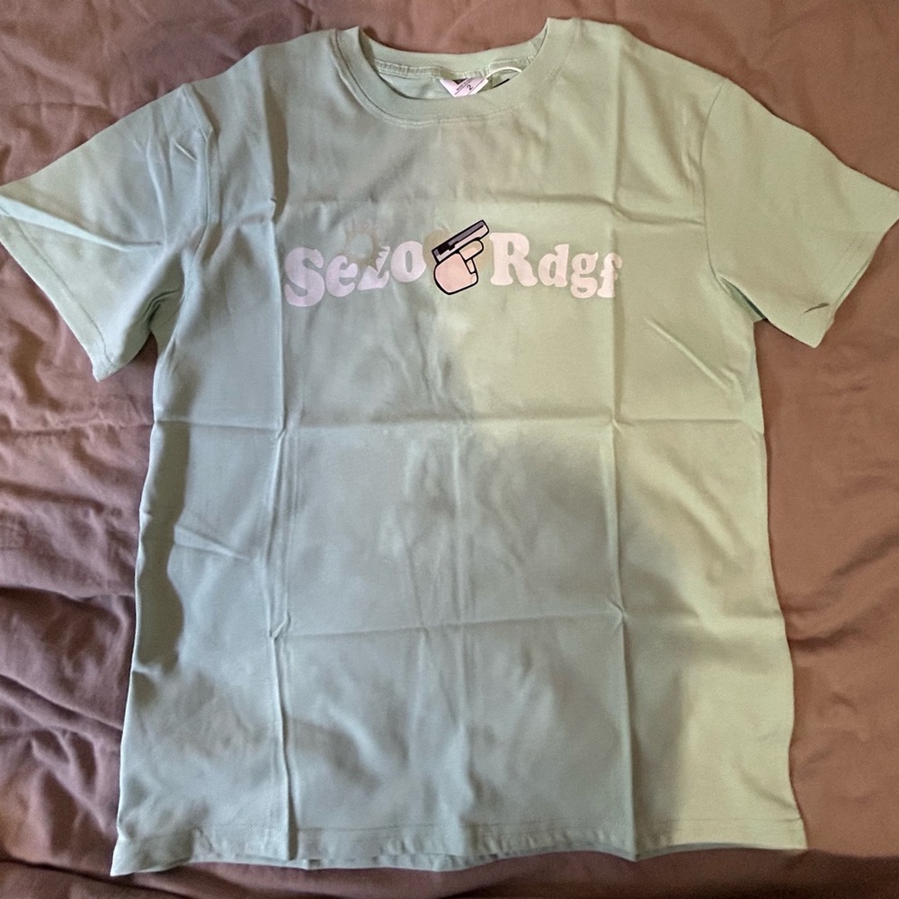 Mint Green Graphic T-Shirt